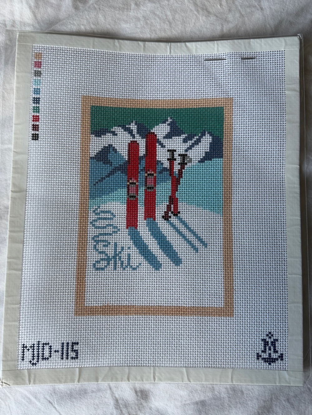 Morgan Julia Design Needlepoint canvass - Picture 2 of 5